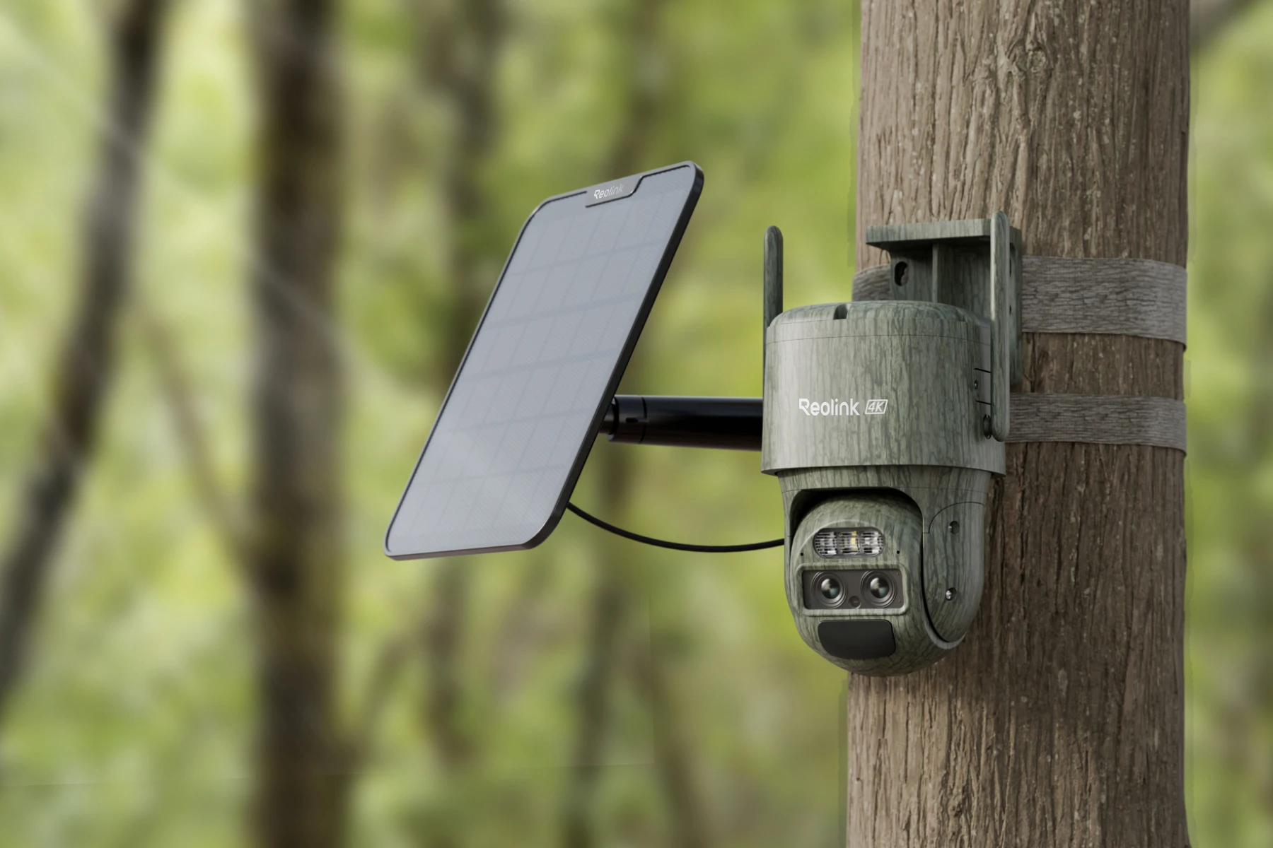 Infrastructure-free camera deployment